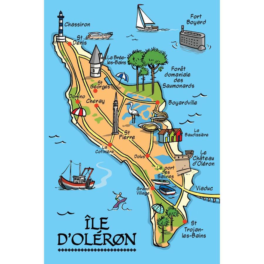 Les Amareyeurs - Ile D'Oleron - Maison Classee 3 Etoiles Avec Piscine - Clim - Velos Ле-Шато-д'Олерон Экстерьер фото