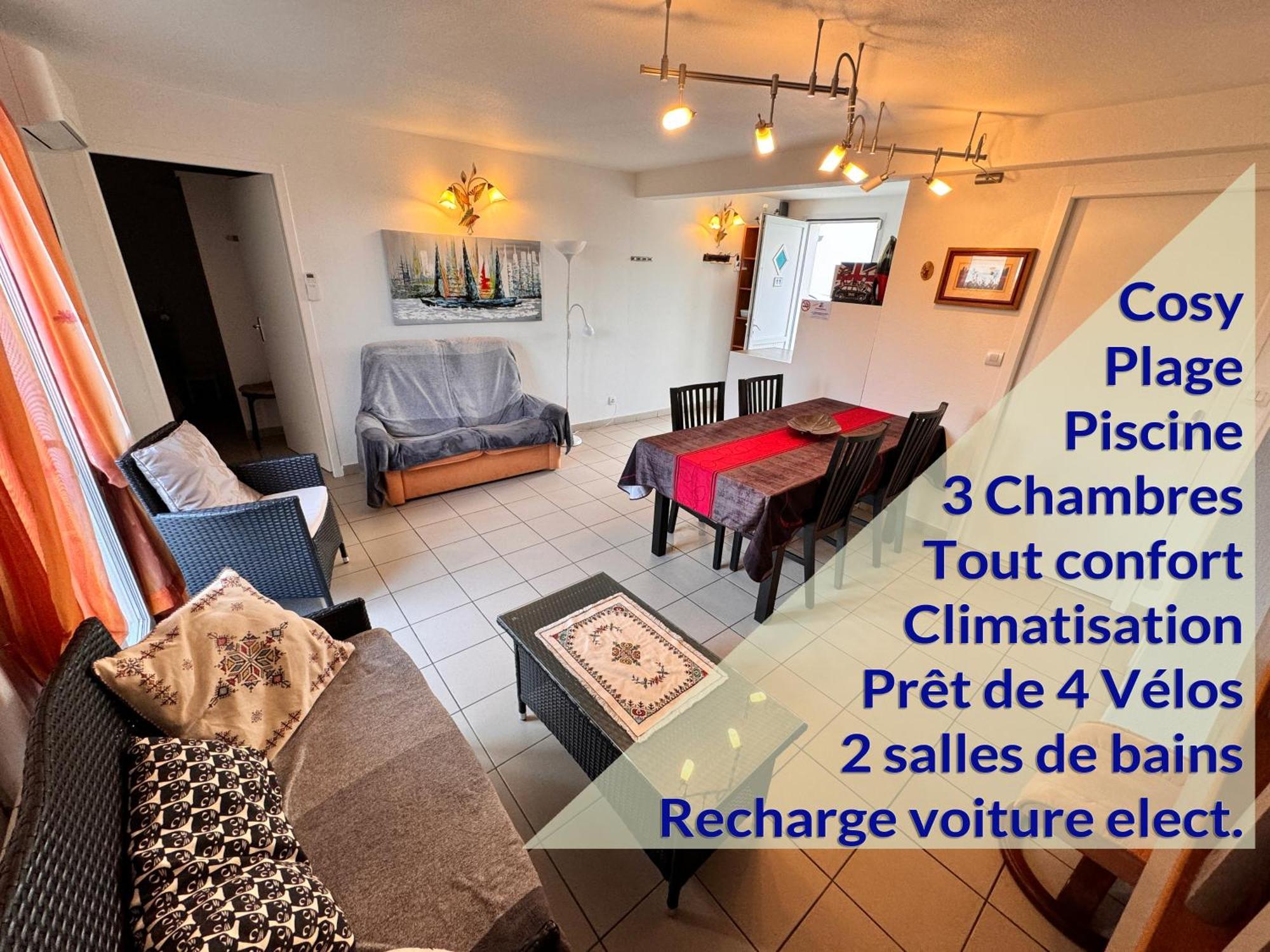 Les Amareyeurs - Ile D'Oleron - Maison Classee 3 Etoiles Avec Piscine - Clim - Velos Ле-Шато-д'Олерон Экстерьер фото